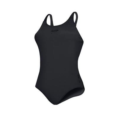 Speedo 女-運動連身泳裝Endurance+黑、海軍藍/兩色可選2