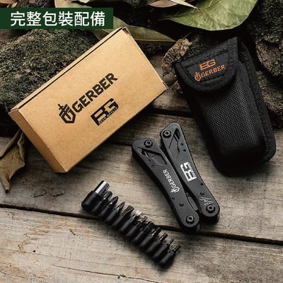 Gerber Bear 多功能工具鉗 尼龍保護套 完整鎖頭工具 野外求生 車載 居家 攜帶方便 限時優惠14