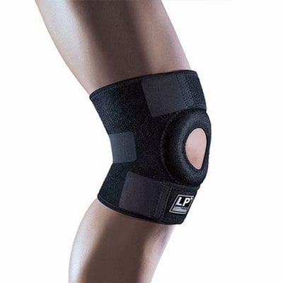 LP SUPPORT 758CA 護膝/高效開孔釋壓型膝護套/黑色/2入優惠1