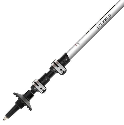 VIPOLE Trekker Violet鋁合金雙快調登山杖 粉 /7075鋁合金/義大利製造/雙系統快扣+旋鈕/維修保固7