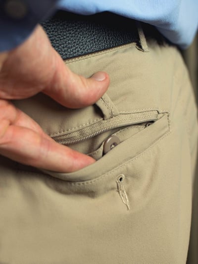 Pick-Pocket Proof® 商務旅行防曬長褲 防盜褲 多口袋褲8