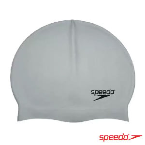 speedo 矽膠泳帽 SLOGAN CAP 加大版 大頭圍 長髮適用 不勒頭 多色4