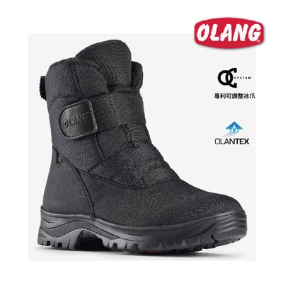 OLANG 義大利 KIEV OC 男款防水雪靴 羊毛保暖層 防水 透氣1
