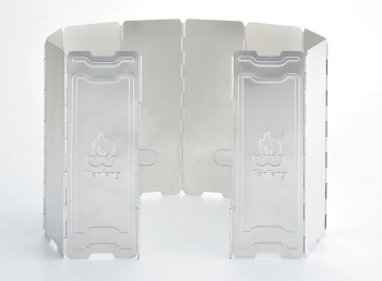 文樑-鋁製10片擋風板 付盒裝 輕量 可拆裝 #97031