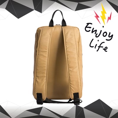 INUK Endurance 耐力系列 ｜Lucky 卡其黃  | 後背包 15L3