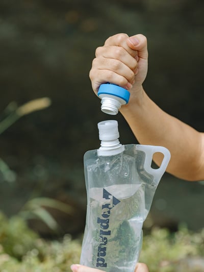 Topland 外接式行動濾水器 / 濾水器逆沖套件 新版設計 適用市面28mm口徑水袋 NEW19