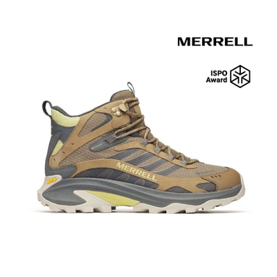 MERRELL MOAB SPEED 2 MID GTX 防水登山健行鞋 男款 棕綠色(038339)1