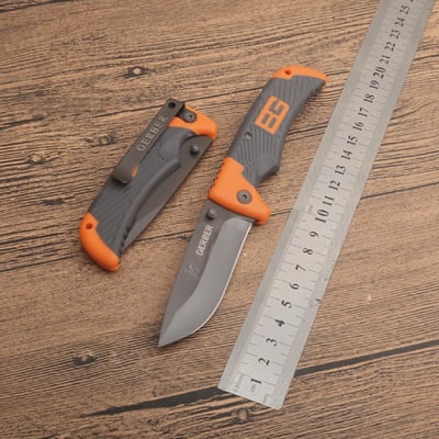 GERBER Bear Grylls Scout 貝爾求生系列折刀 野外求生刀 折刀 好攜帶4
