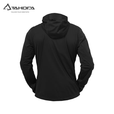 TAKODA Kinyan 彈性全防水降噪外套 男款 黑色3