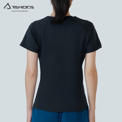 TAKODA Ogle 環保機能短袖印花系列-臺灣黑熊 女款 兩色7