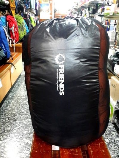FRIENDS-500g/700g 媽咪型立體隔間/GD-500/GD-700/白鵝絨睡袋/台灣製造/百岳登山最暢銷款5