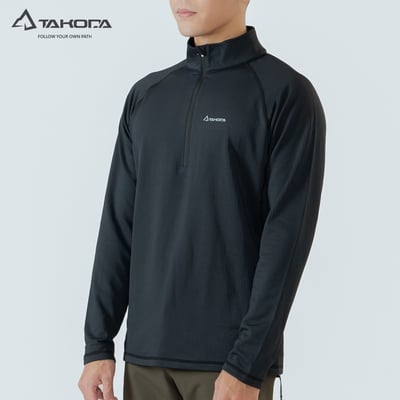 TAKODA Maka 環保方格刷毛拉鍊保暖衣 男款 三色15