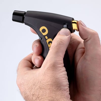 O-GRILL GJ-360輕便防風瓦斯噴槍-黑色 點火器 野外求生 生火 登山 露營 野炊 台灣製 MIT5