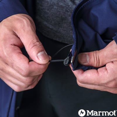 Marmot-Men's Solaris Jacket連帽GORE-TEX®防水透氣化纖保暖外套/藍色13