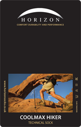 英國HORIZON-COOLMAX HIKER健行襪/多色/NEW8