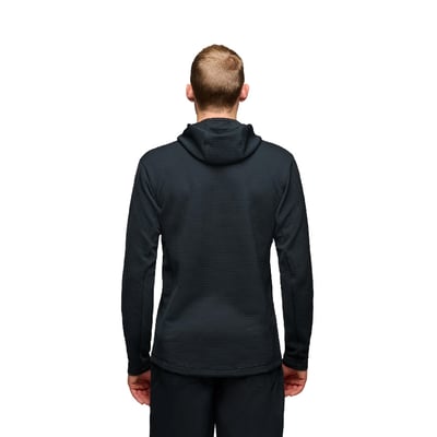 【Black Diamond】 Diverge Full Zip Hoody 保暖連帽外套 攀岩 休閒 外出 登山 跑步 黑色4