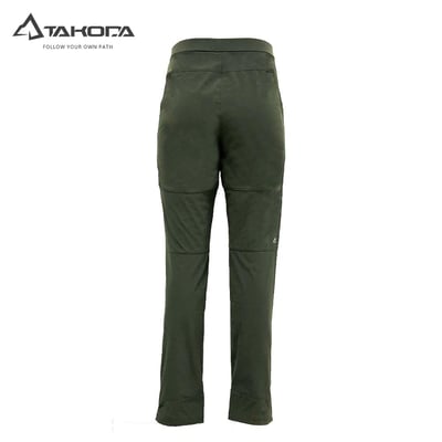 TAKODA 抗撕裂防風防潑登山長褲 女款 橄欖綠/藏青7