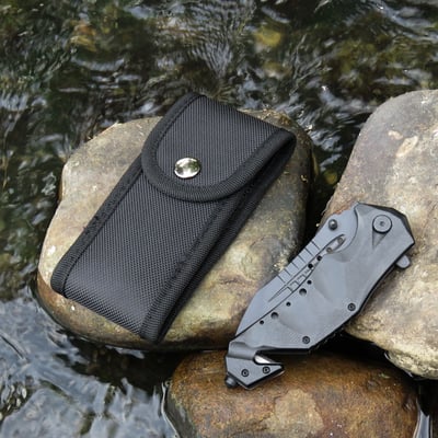 Horizon 天際線 黑化野人野外折疊刀/工具斧7