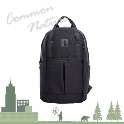 INUK 環保調色盤系列 | Eco Primary Kootenay_RP 黑 | 後背包 13.7L1