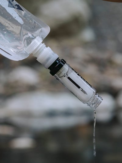 Topland 外接式行動濾水器 / 濾水器逆沖套件 新版設計 適用市面28mm口徑水袋 NEW9