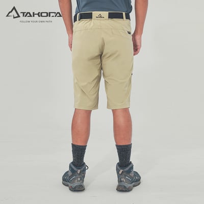 TAKODA Cordura®耐磨彈性機能短褲 男款 卡其/橄綠/黑 三色3