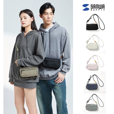 日本 SANWA SUPPLY BAG2隨身手機包 護照包 摺疊包 證件包 外出包 RFID防盜1