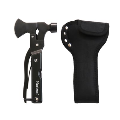 Horizon 天際線 黑化野人野外折疊刀/工具斧10