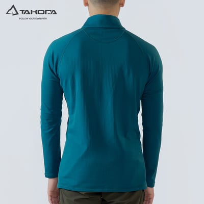 TAKODA Maka 環保方格刷毛拉鍊保暖衣 男款 三色3