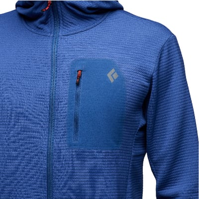 【Black Diamond】 Diverge Full Zip Hoody 保暖連帽外套 攀岩 休閒 外出 登山 跑步 寶藍色5