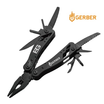 Gerber Bear 多功能工具鉗 尼龍保護套 完整鎖頭工具 野外求生 車載 居家 攜帶方便 限時優惠10
