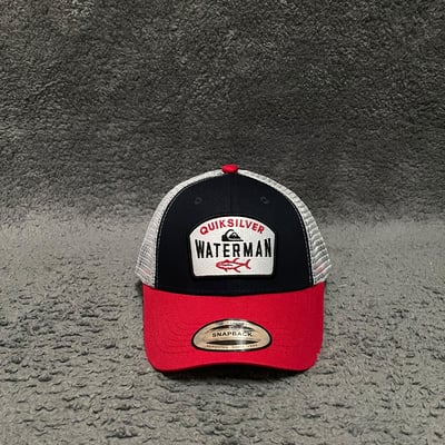Quiksilver 網狀透氣遮陽帽 卡車帽 釣魚帽 滑板帽 棒球帽 男女通用3