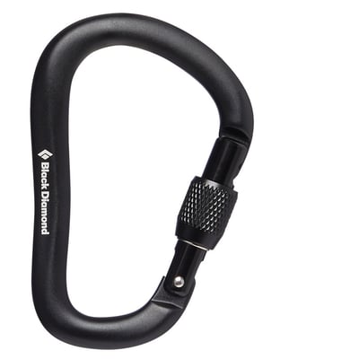Black Diamond 安全帶鎖鉤環/大D勾環 RockLock Screwgate 公司貨1