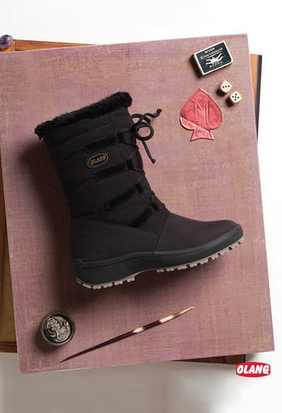 OLANG 義大利 NORA OC 女款防水雪靴 羊毛保暖層 防水 透氣10
