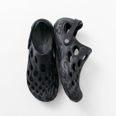 MERRELL HYDRO MOC 風格潮流洞洞鞋 黑/迷彩灰 (48595)10