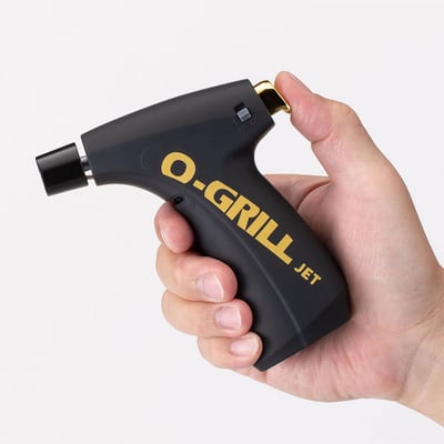 O-GRILL GJ-360輕便防風瓦斯噴槍-黑色 點火器 野外求生 生火 登山 露營 野炊 台灣製 MIT4