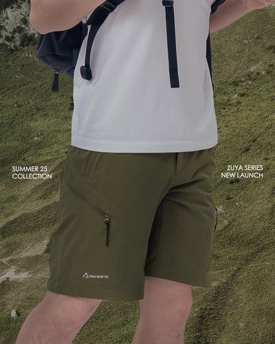 TAKODA Zuya 輕量防潑登山短褲 男款 三色7