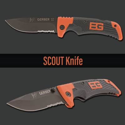 GERBER Bear Grylls Scout 貝爾求生系列折刀 野外求生刀 折刀 好攜帶2