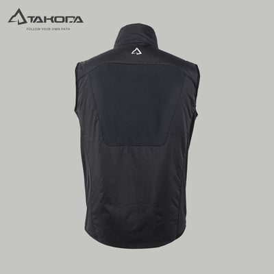 TAKODA  Okaga 輕量防風科技保溫棉登山背心 男款 橄藍綠/黑色 兩色18