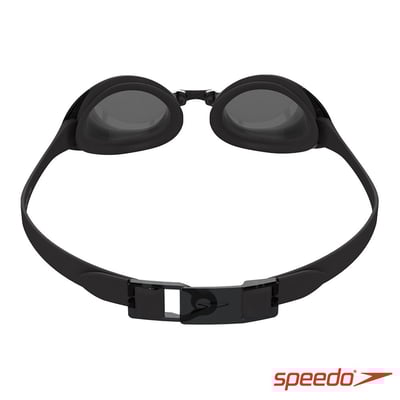 Speedo 運動泳鏡 Cyclone 3 黑灰/後扣式/適合長泳/三色/日本製5