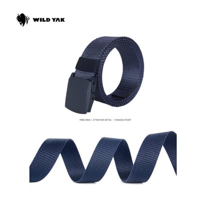 WILD YAK 帆布尼龍戰術腰帶 塑鋼扣頭 多色可選 登山 各種場合適用6