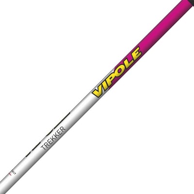 VIPOLE Trekker Violet鋁合金雙快調登山杖 粉 /7075鋁合金/義大利製造/雙系統快扣+旋鈕/維修保固6