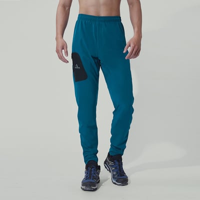 TAKODA 輕量彈性多功能快乾長褲 男款 黑色/午夜藍9