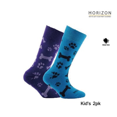 英國Horizon Outdoor Kid's 2pk Socks 兒童戶外健走保暖襪 2入裝4