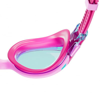 Speedo 兒童 運動泳鏡 Biofuse 2.0 電光粉/藍5