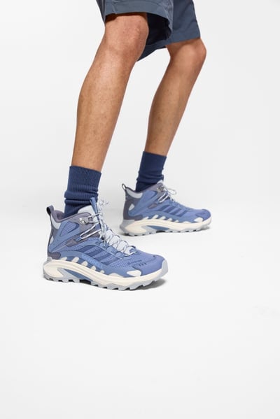 Merrell MOAB SPEED 2 MID GORE-TEX® 輕量戶外高筒靴 藍色 男款 (038055)13