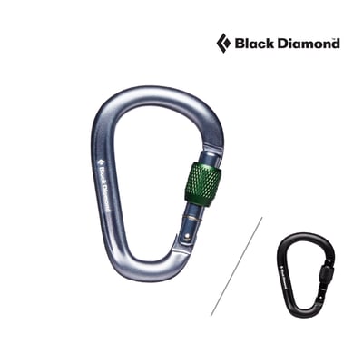 Black Diamond PEARLOCK SCREWGATE 鉤環1