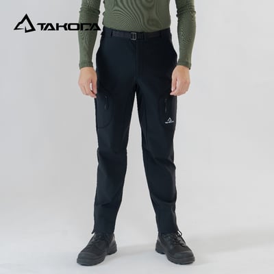 TAKODA Zuya 多口袋輕量防風防潑登山長褲 男款 三色5