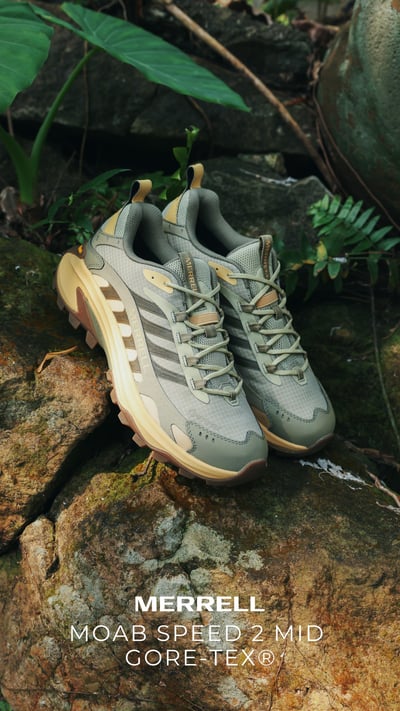 Merrell MOAB SPEED 2 GORE-TEX® 防水登山鞋 草綠色 男 (038059)14