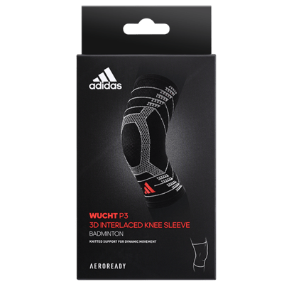 adidas WUCHT P3 3D立體針織運動護膝 最強運動護具3