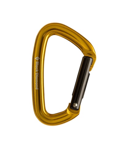 美國Black Diamond Positron Straight 直口/彎扣快扣鉤環2